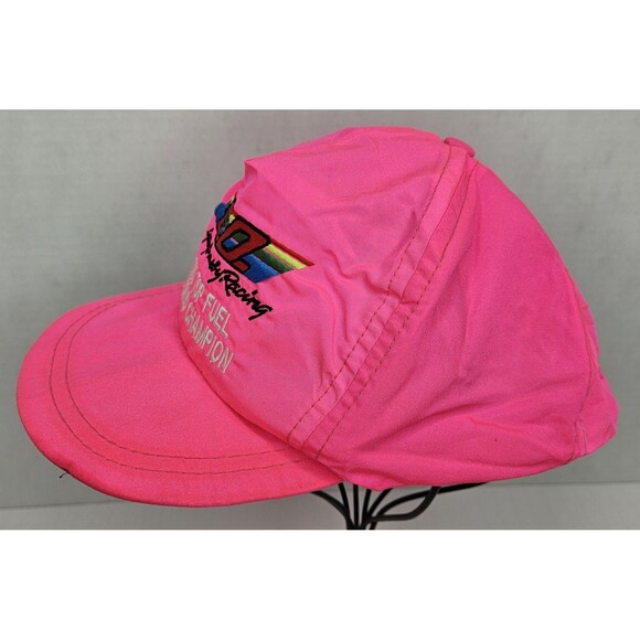 G.O. Gary Ormsby Racing Hat Pink One Size Top Fuel Drag Racing NHRA 1989 Vintage - Picture 2 of 7